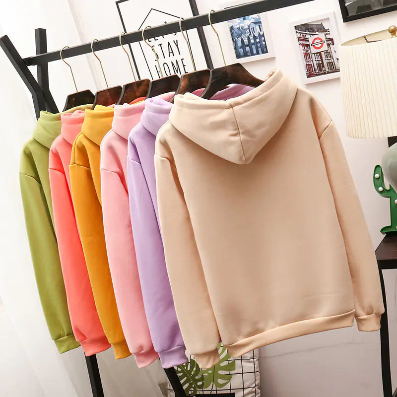 Avocado and Bread Hoodie - Loose Batwing Style